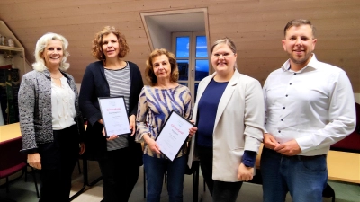 Ehrungen standen bei der Frauen-Union in Pirk an.  (Bild: Simone Schafhauser/exb)