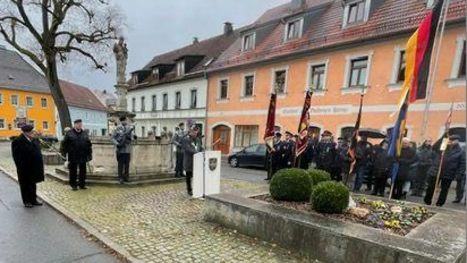 Volkstrauertag in Pleystein (Bild: Thomas Gallitzendörfer)