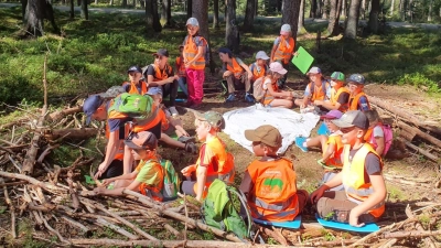 Ferienkinder im Nest  (Bild: Erika Grötsch)