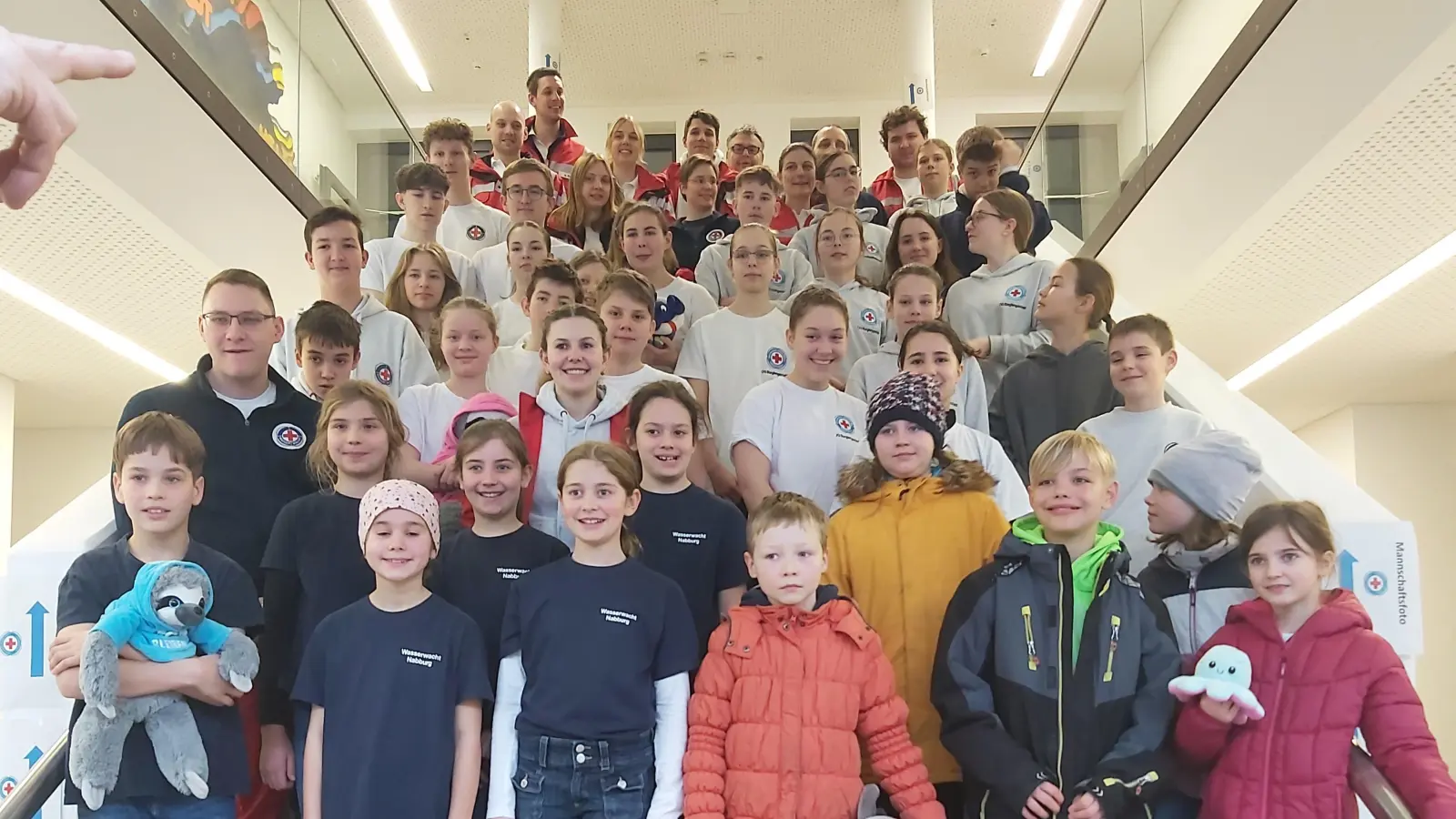 Die sechs Teams aus Schwandorf. (Bild: Doris Kraus-Boetcher)