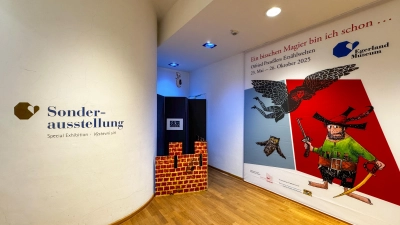 Sonderausstellung „Ein bisschen Magier bin ich schon… - Otfried Preußlers Erzählwelten“ (Bild: Pauline Manzke)