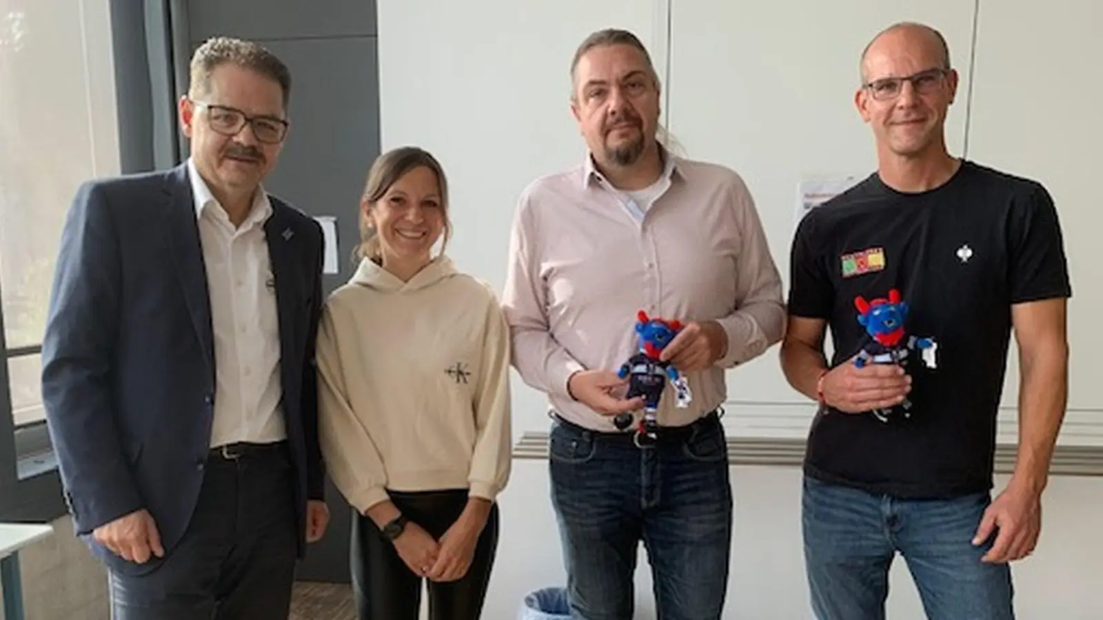 Franz Vodermeier, Alexandra Sommer, Robert Wittmann und Michael Fleischmann (von links)  (Bild: Alexandra Sommer)