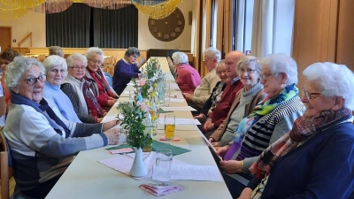 Gemütlicher Seniorennachmittag in Pressath. (Bild: Martina Mielke)