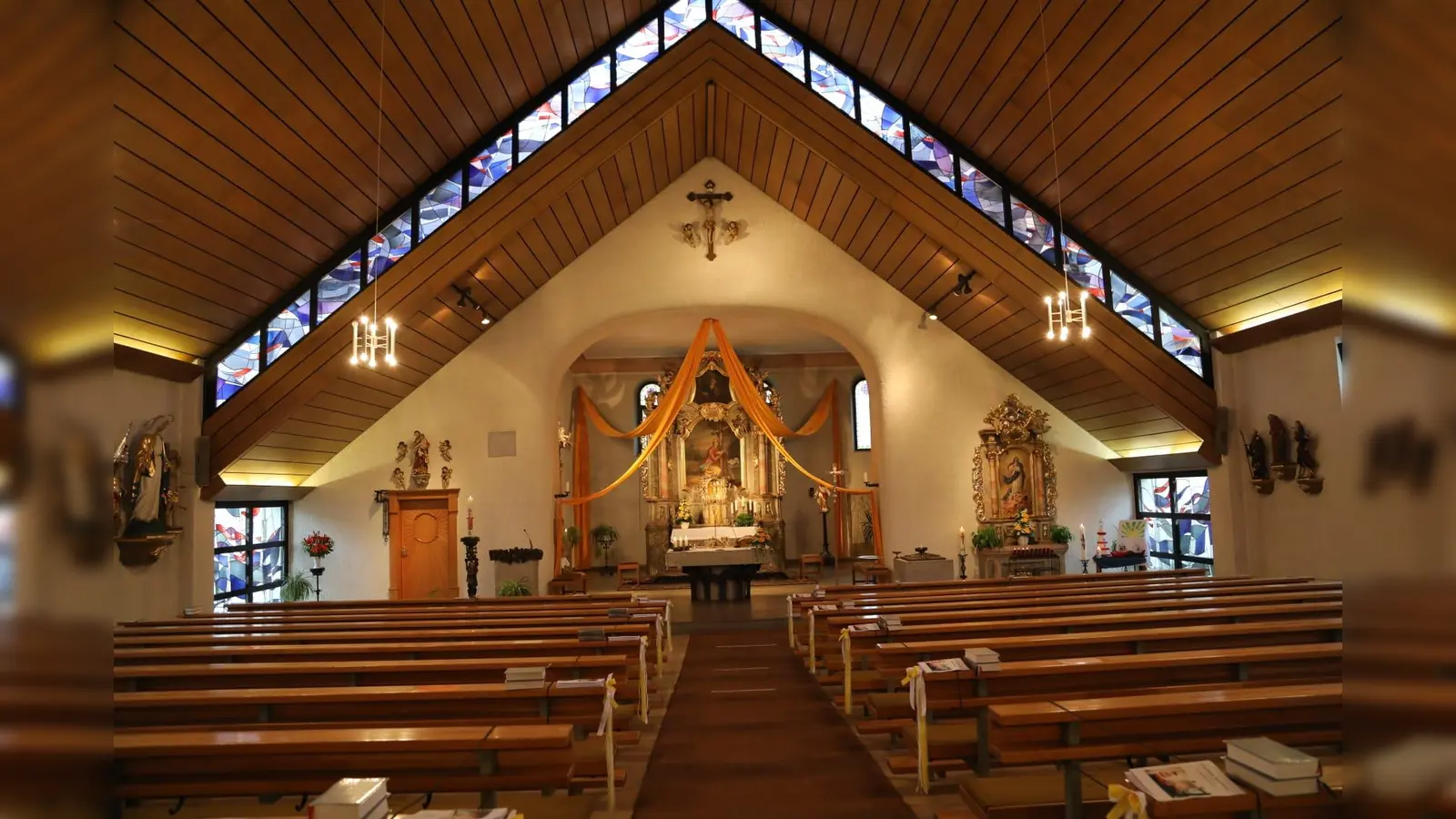 Die Kirche Maria Magdalena in Gleiritsch kann während des Regionalmarktes besichtigt werden. (Bild: Susanne Gschrey )