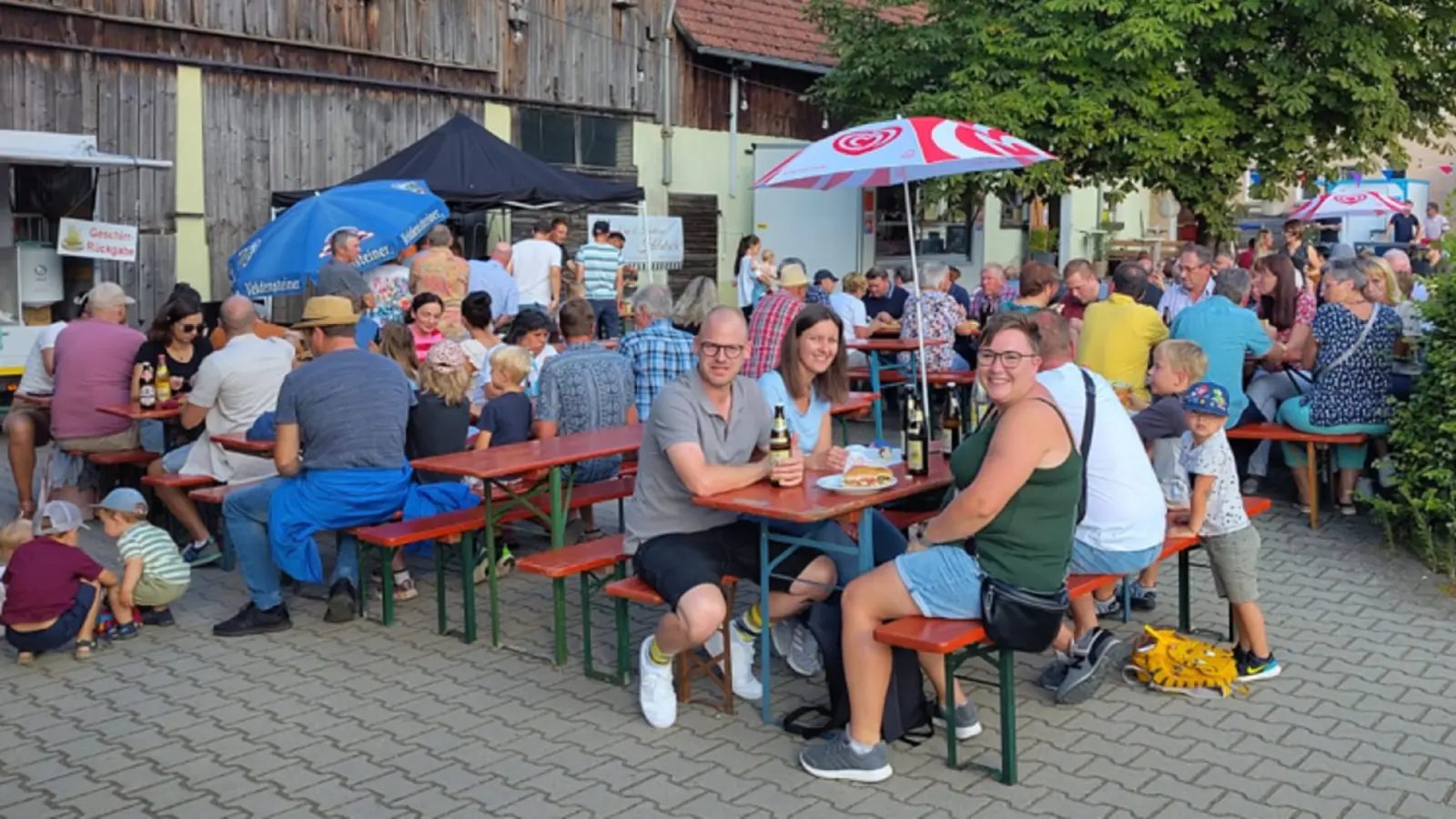 Sommerfest WG Unsere Gemeinde. (Bild: Hans Klann)