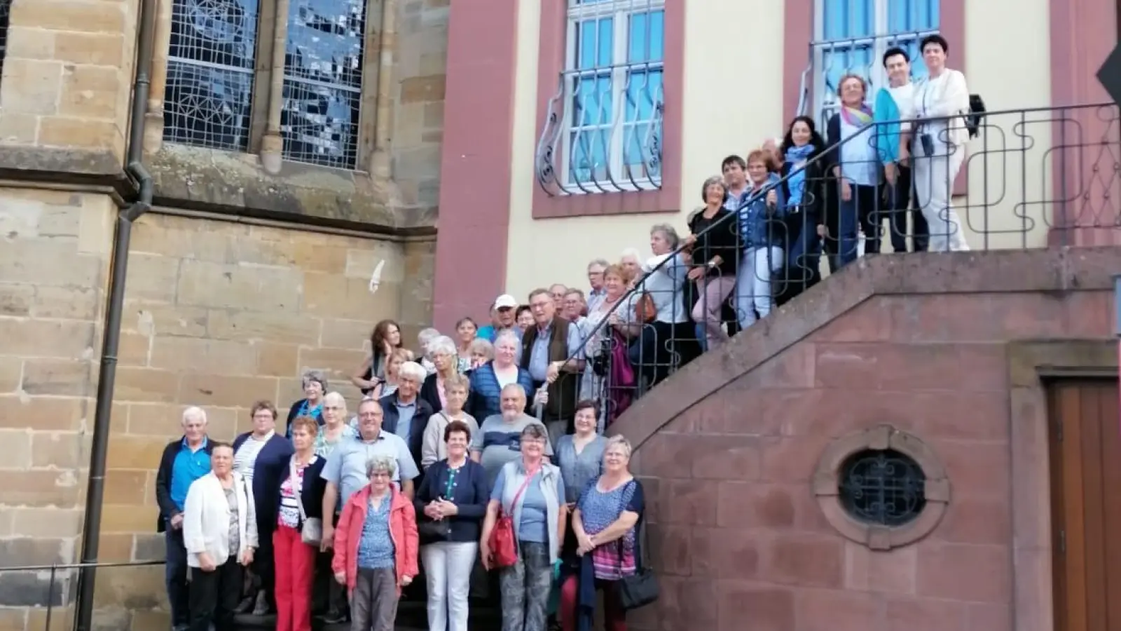 Die Ausflügler der Landvolkgruppe Schwandorf.  (Bild: Waltraud Schönberger)