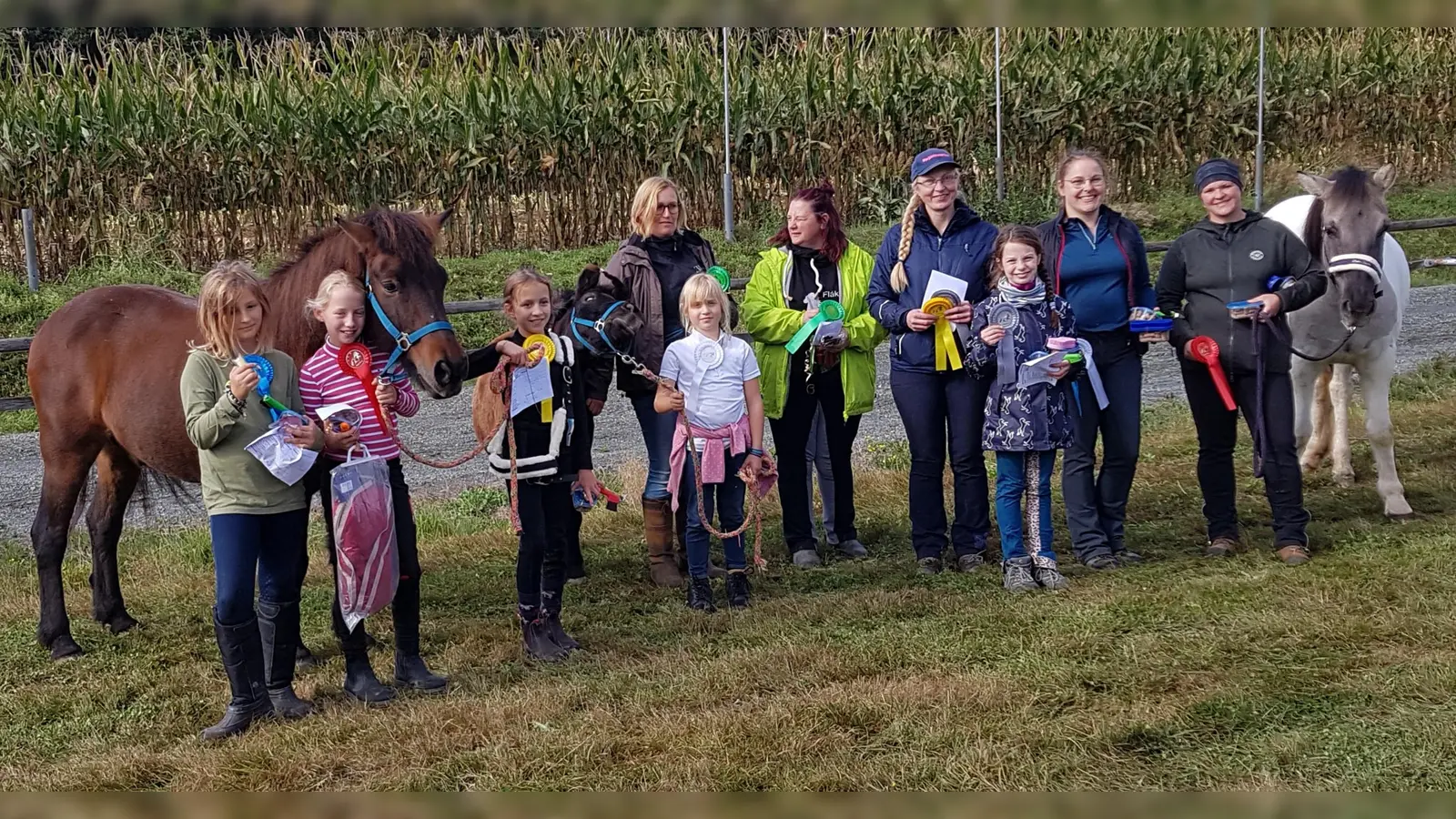 Siegerehrung der Reiterralley  (Bild: Ulrike Remold)