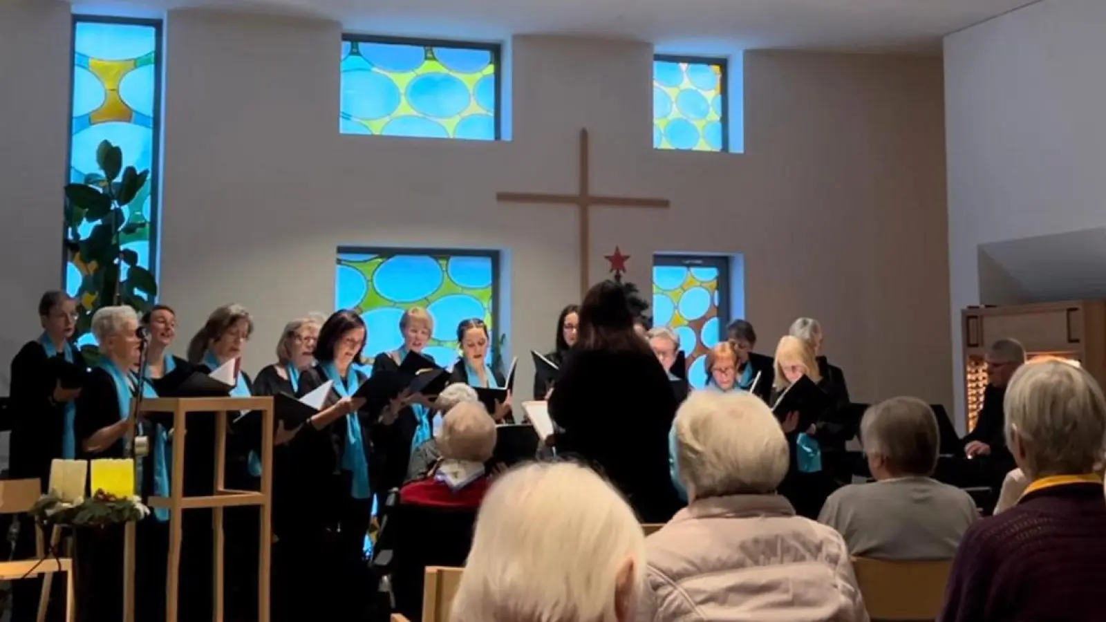 Zur großen Freude der Bewohner und Gäste präsentierte das Chorensemble CHORisma sein Weihnachtsprogramm im St.-Michael-Zentrum (Bild: Gregor Michl)