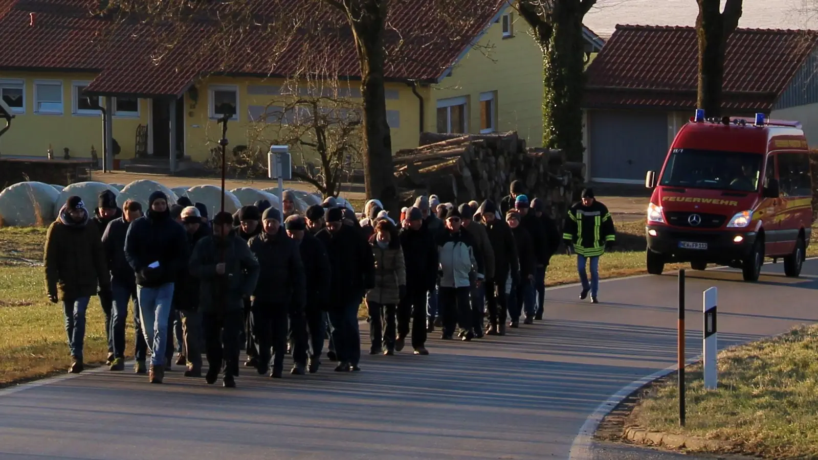 Sebasti-Bittgang von Parkstein nach Kirchendemenreuth auf Höhe Altenparkstein  (Bild: Ewald Köstler)