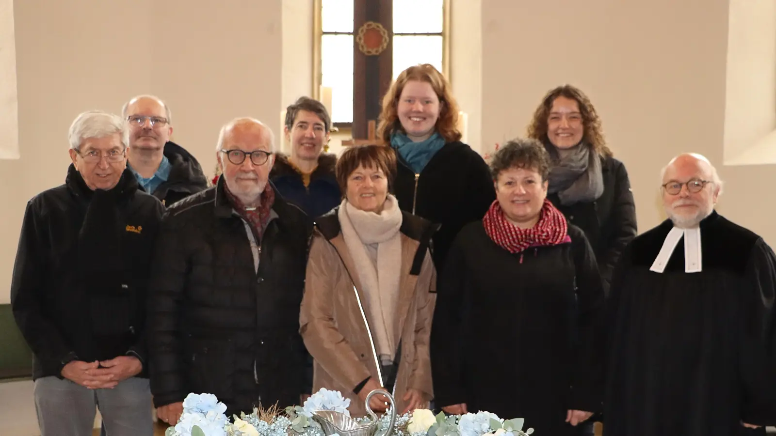 Die neuen/alten Kirchenvorstände. (Bild: Rudi Gruber)