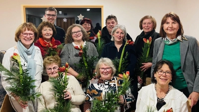 Weihnachtsfeier mit Ehrungen (Bild: Corinna Reber)