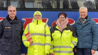 Gebietsverkehrswacht sagt Danke. (Bild: Nicole Schneeberger)