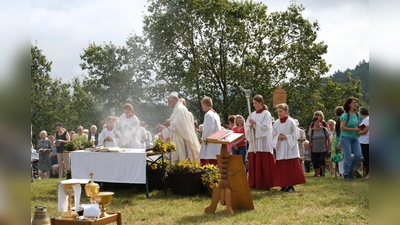 Wallfahrtsgottesdienst in Hellmannsberg. (Bild: Gabriele Bräutigam)