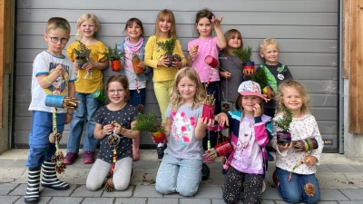 Viele Kinder waren mit Begeisterung beim Ferienprogramm des Kinderhauses Sankt Josef dabei. (Bild: Josef Söllner)