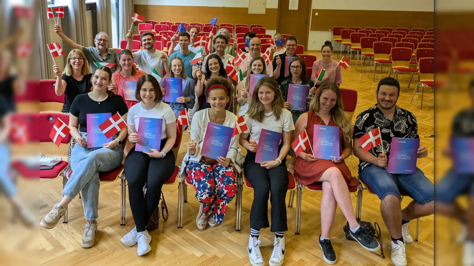 Teilnehmende am Erasmus+-Programm des Beruflichen Schulzentrums in Sulzbach-Rosenberg (Bild: Waldemar Failert)