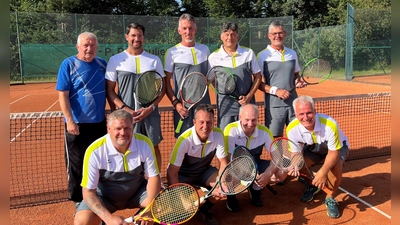 Großmann Achim, Seufert Gerhard, Hunzinger Reiner, Amode Manfred (unten, von links). Prokisch Peter, Vogel Martin, Moritz Jürgen, Brandl Stefan, Irlbacher Hans (oben von links) (Bild: Achim Großmann)