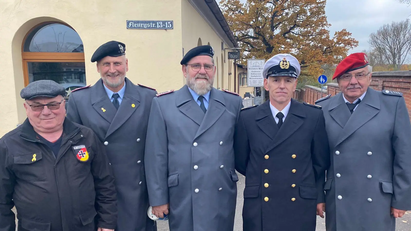 Ein Teil der Mannschaft, von links nach rechts: Hubert Paar, Andreas Schulz, Wolfgang Scharl, Stefan Rick, Werner Koller.<br><br> (Bild: Andreas Schulz)