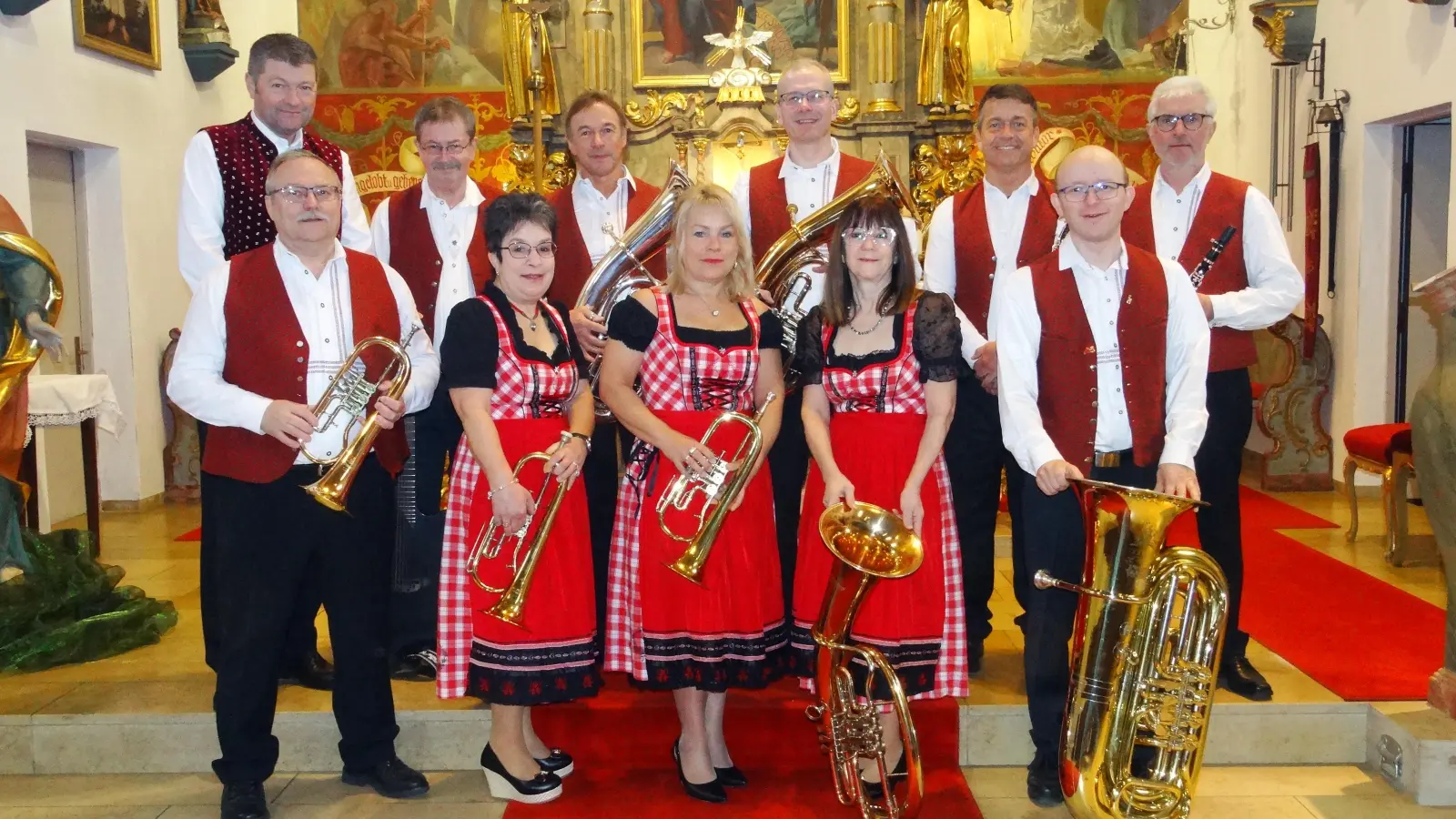 Gruppenfoto Störnsteiner Blasmusik (Bild: Michaela Schuller)