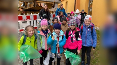 Auch die 1. Klasse hat sich gut ausgerüstet und ist startbereit! (Bild: Martina Schott)
