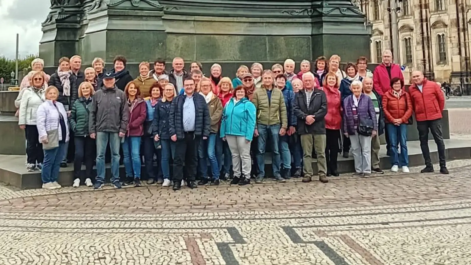 Teilnehmer des Pfarrausflugs nach Dresden (Bild: Gisela Koenig)