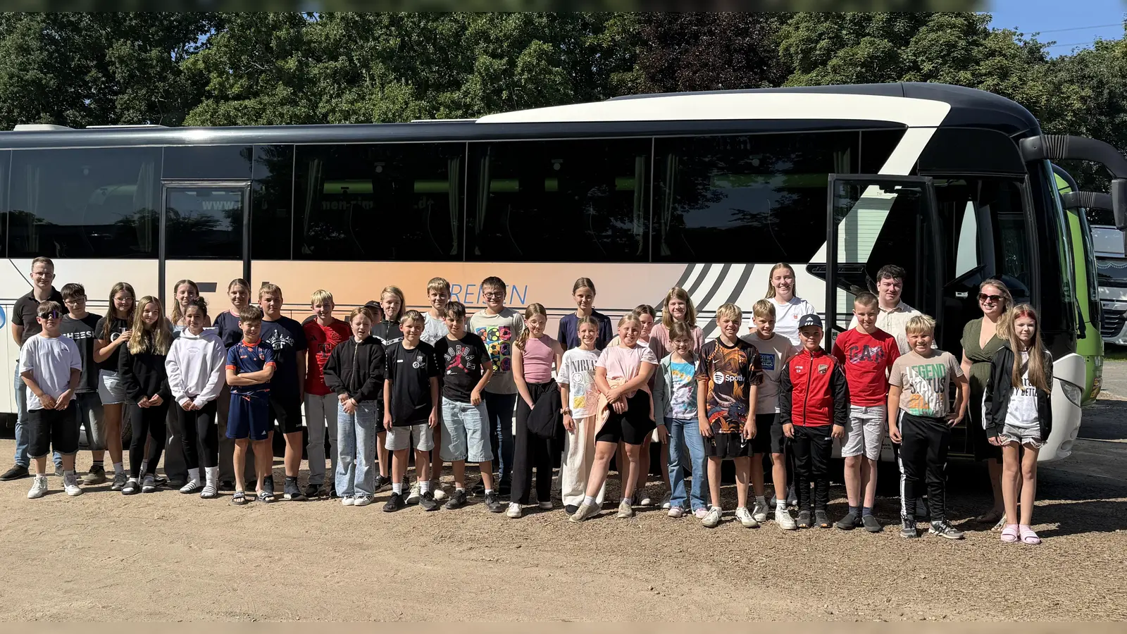 Ferienprogramm „Fahrt ins Palm Beach” mit den Jugendbeauftragten der Stadt Waldsassen am 11.08.2025 (Bild: Tanja Hör )