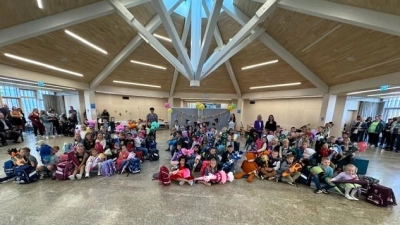 Empfang der Schulanfänger an der Grundschule Waldsassen (Bild: Karin Gleißner/Gerald Spandel)