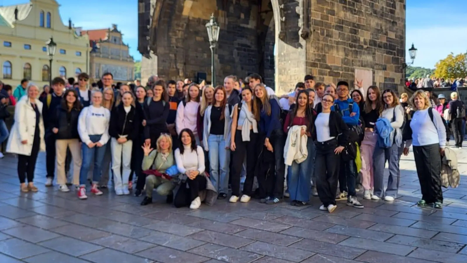 Der Ausflug der italienisch-deutschen Gruppe nach Prag. (Bild: Markus Dumler)