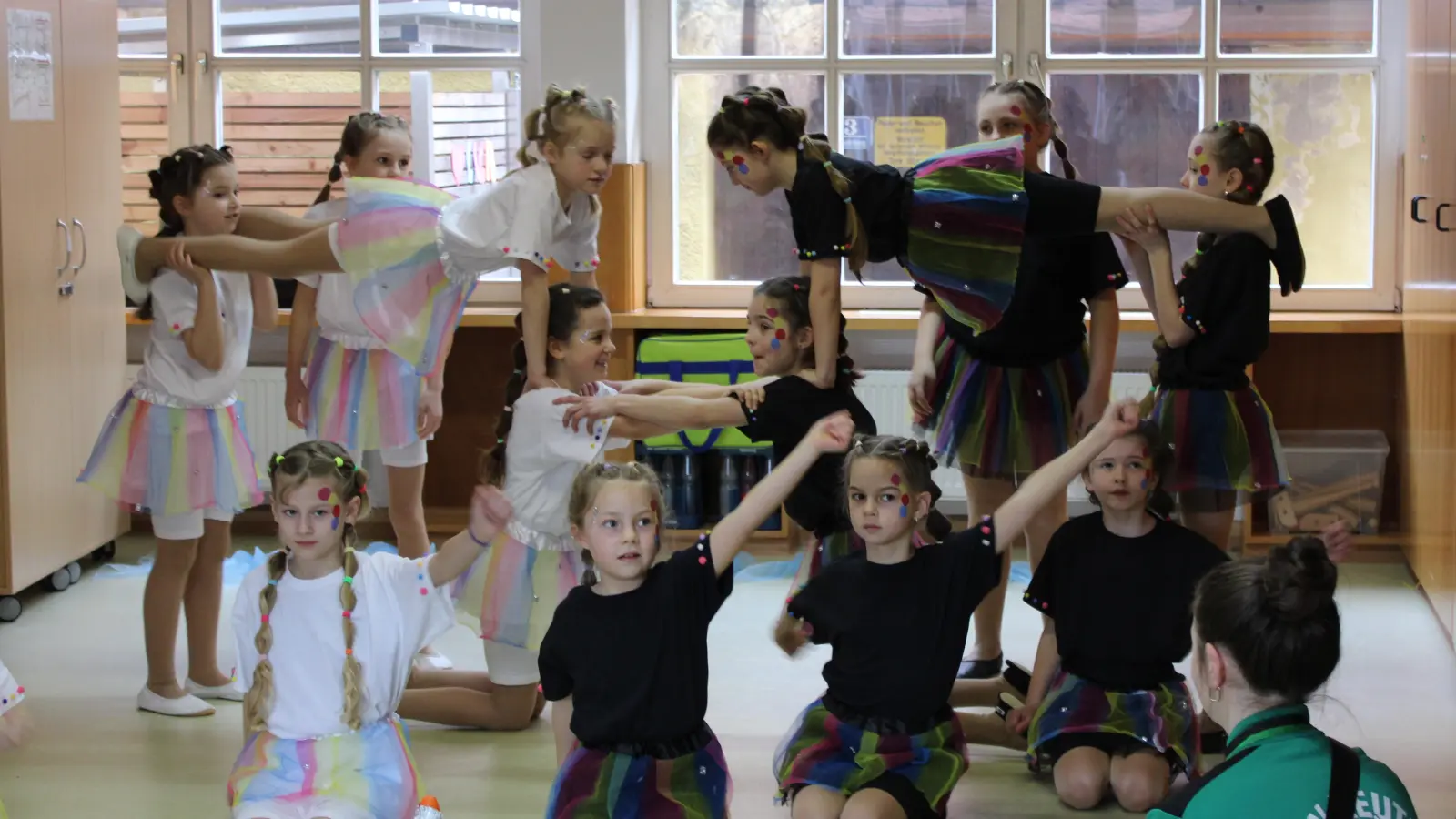 Tanzgruppe „Jumping Jills”, TSV Reuth. (Bild: Martina Englert)