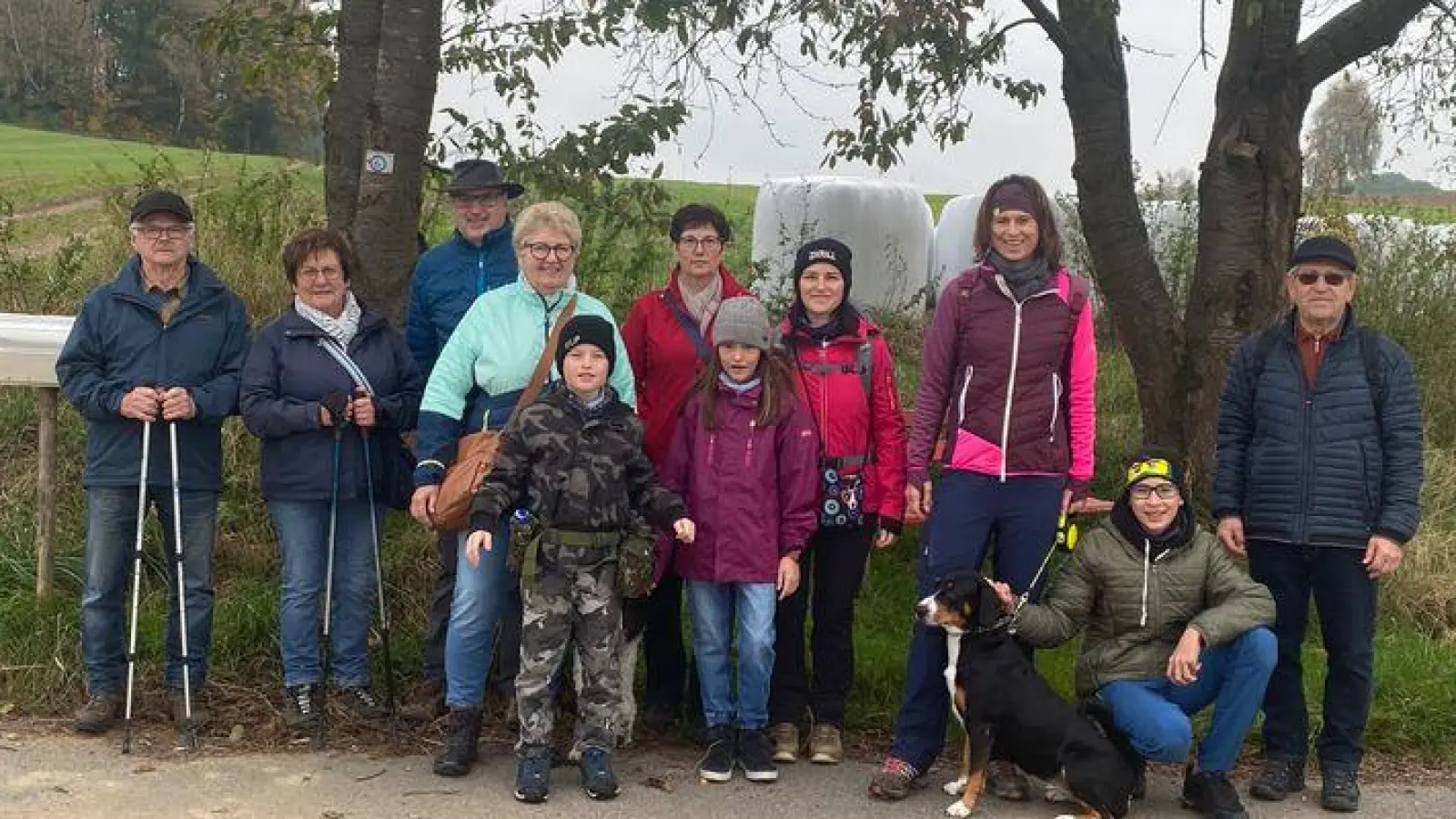 Teilnehmer der Kirchweihwanderung  (Bild: Kathrin Kaiser)