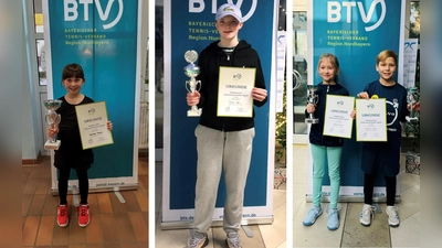 Sophie Wamser, Pennie Wolff, Feli Baar und Dominik Isheim. (Bild: Sabine Isheim)