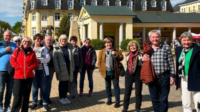 Die Frauen-Union Wiesau war in Franzensbad unterwegs. (Bild: Frauen-Union Wiesau/exb)