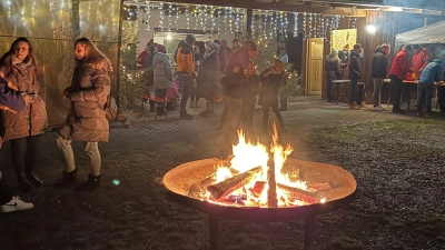 Das vorweihnachtliche Winterwunderland. (Bild: Tobias Becht)