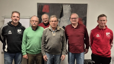 v. Links Armin Goschler, Siegmund Frischholz, Manfred Fritsch, Willi Hagler, Günter Fellner u. Stefan Grünwald  (Bild: Markus Hofbauer)