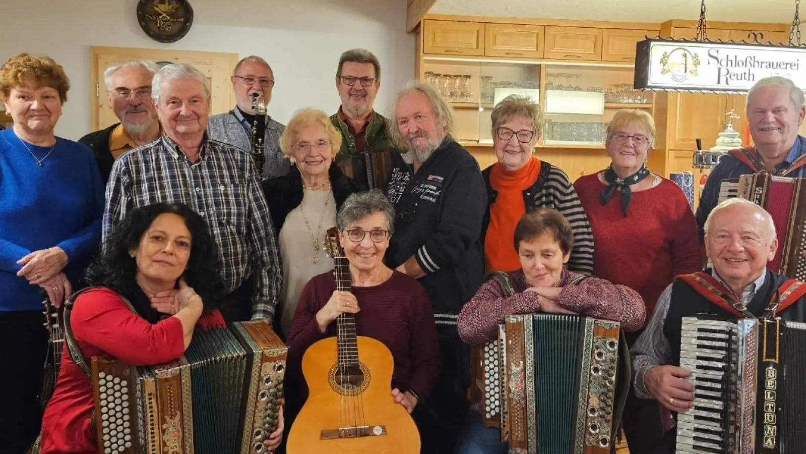 Zum letzten Mal in diesem Jahr trafen sich die Musikanten in Premenreuth.  (Bild: Böhm/exb)