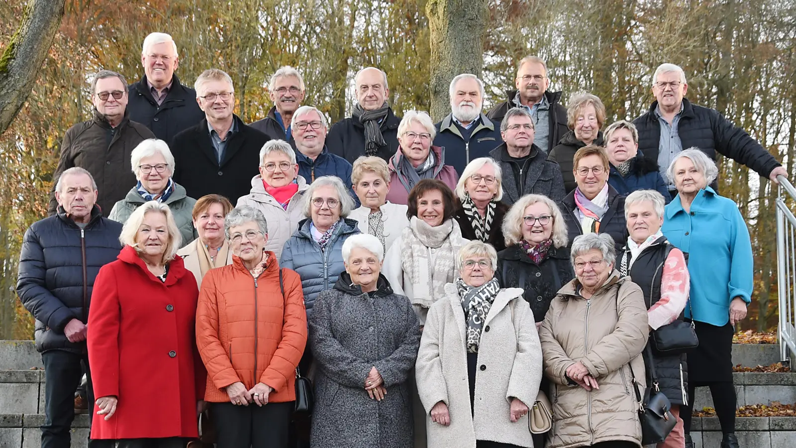 Klassentreffen des Jahrgangs 1953/54. (Bild: Angelika Kempf)