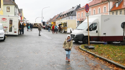 Überschaubar waren das Angebot und die Menschenmassen beim diesjährigen Martinimarkt. (Bild: njn)