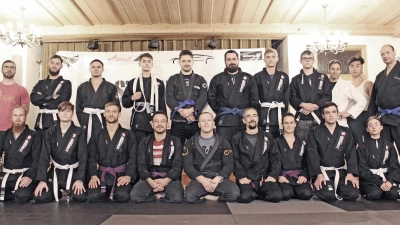 Beim Jiu-Jitsu-Team der DJK Ebnath gab es neue Graduierungen. (Bild: DJK Ebnath/exb)