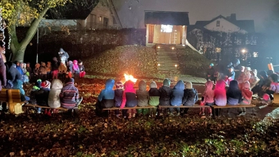 Martinsfest im Kinderhaus in Immenreuth. (Bild: Jennifer Hösl)