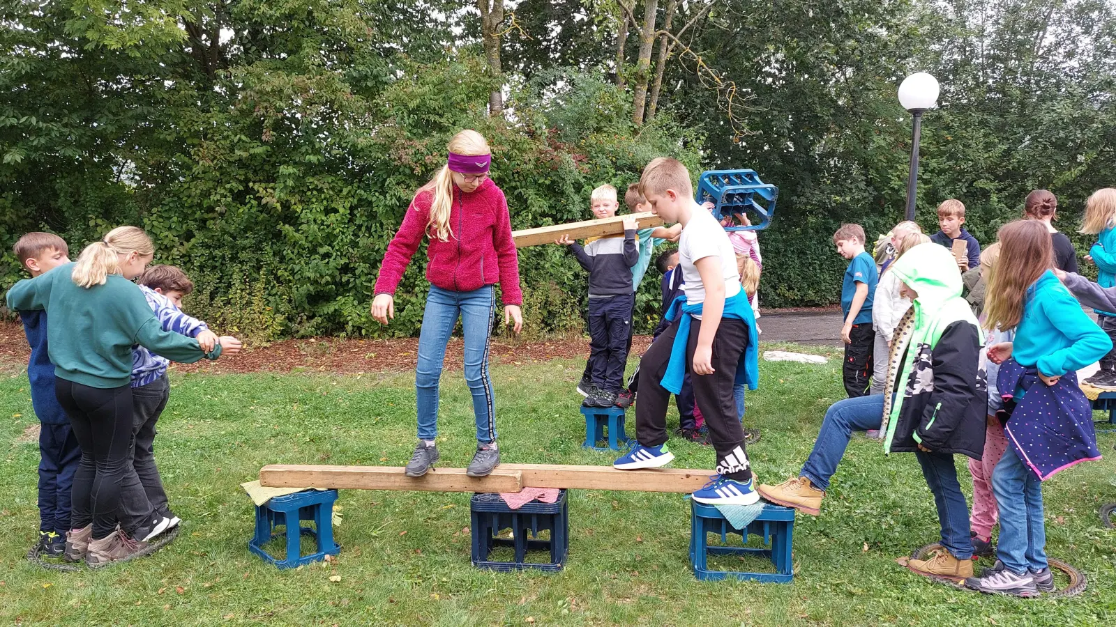 Kennenlerntage der 5. Klassen des HCA-Gymnasiums in Furth im Wald. (Bild: Lena Forsthofer)