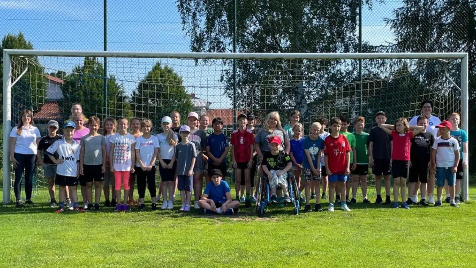 Fußballtag an der Grundschule Tiefenbach. (Bild: Dominik Voith)