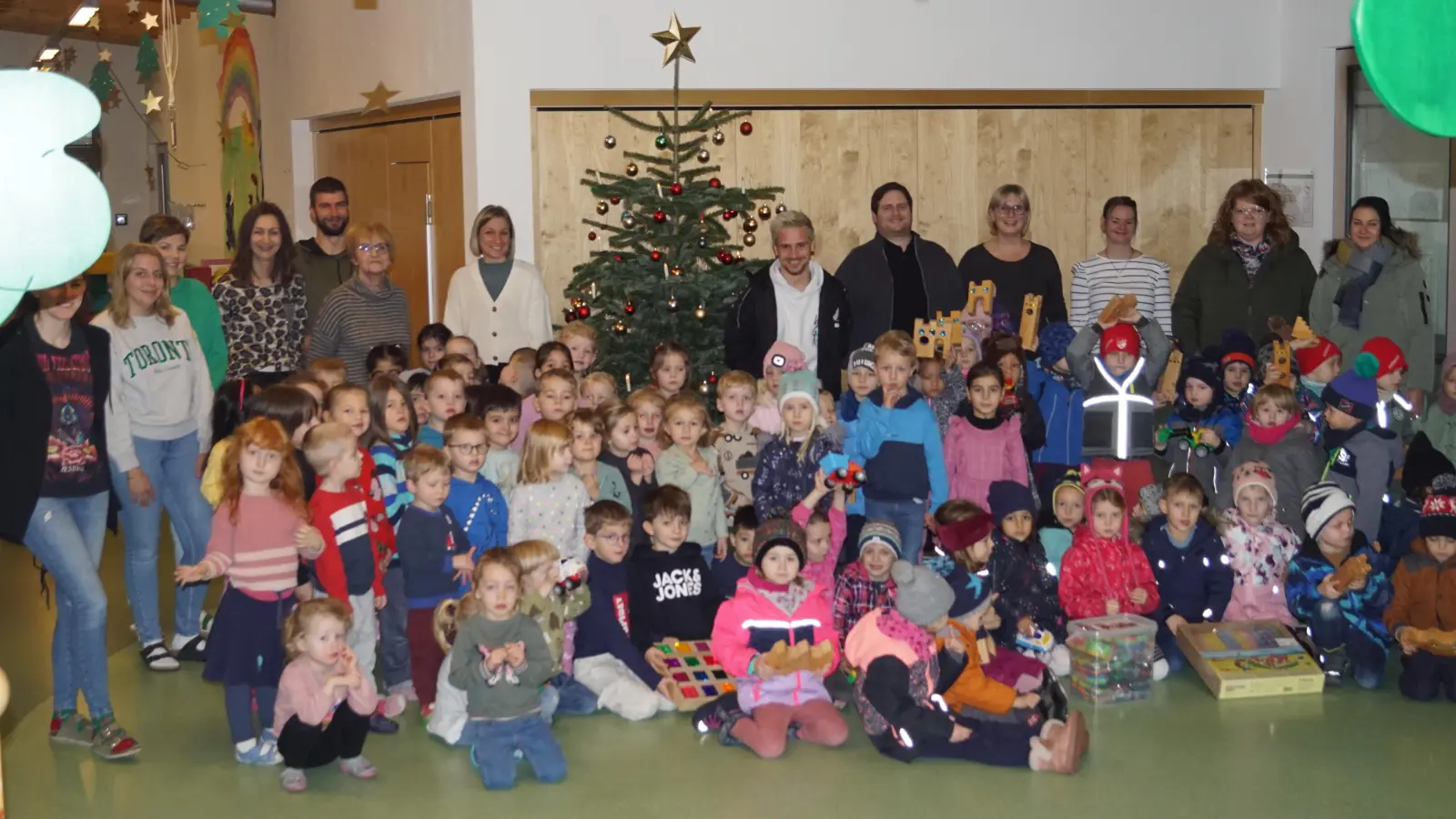 Spendenübergabe St. Martin Kindergarten. (Bild: Kerstin Birner)