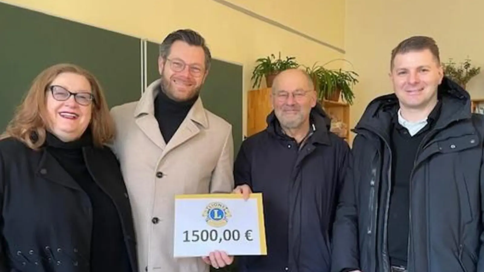 Von links nach rechts: Andrea Schubert, Christoph Skutella, Jost Hess, Christoph Müller-Rauch. (Bild: Hubert Schober)