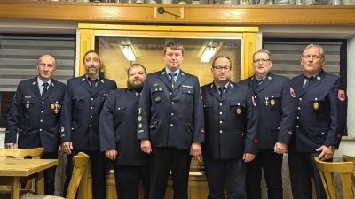 Neuwahl bei der Feuerwehr Reuth. (Bild: Andreas Hruschka)