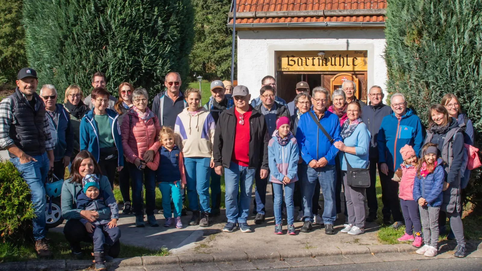 Die Wandergruppe des OWV Thanhausen. (Bild: Holger Wolfrum)