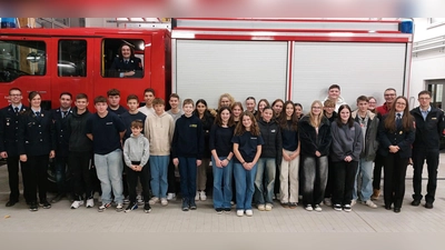 Erfolgreicher Wissenstest der Jugendfeuerwehren aus den Gemeinden Etzelwang und Neukirchen. (Bild: Michael Lösch)