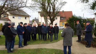 Totengedenken der Moosfurt Siedler  (Bild: Hermann Magerl)