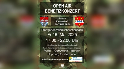 Das Plakat für das Open Air am Freitag, 16.05.25. (Bild: Sandra Henkens )