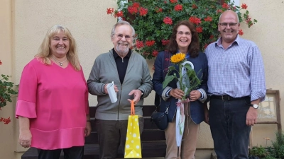 Personen von rechts: Klaus Meyer, Yvonne Stry, Gerhard Stry und Brigitte Meyer  (Bild: Brigitte Meyer)