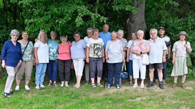 AWO Ü50 Café besucht das Wasserwerk in Oberviechtach (Bild: Michael Welnhofer)