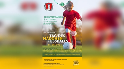 Flyer Veranstaltung Tag des Mädchenfussballs (Bild: Pia Fronhöfer)